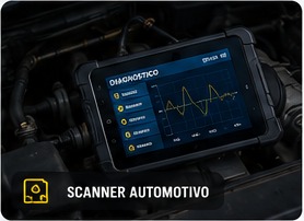 Scanner automotivo utilizado no diagnóstico eletrônico veicular